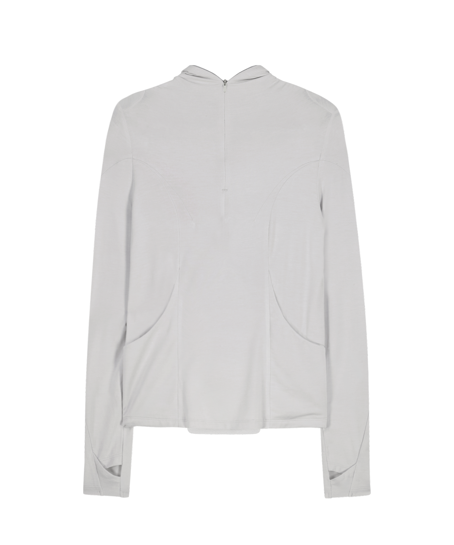 Half Full Zip Hoodie Warm Grey – OJOS – London UK | YUGU