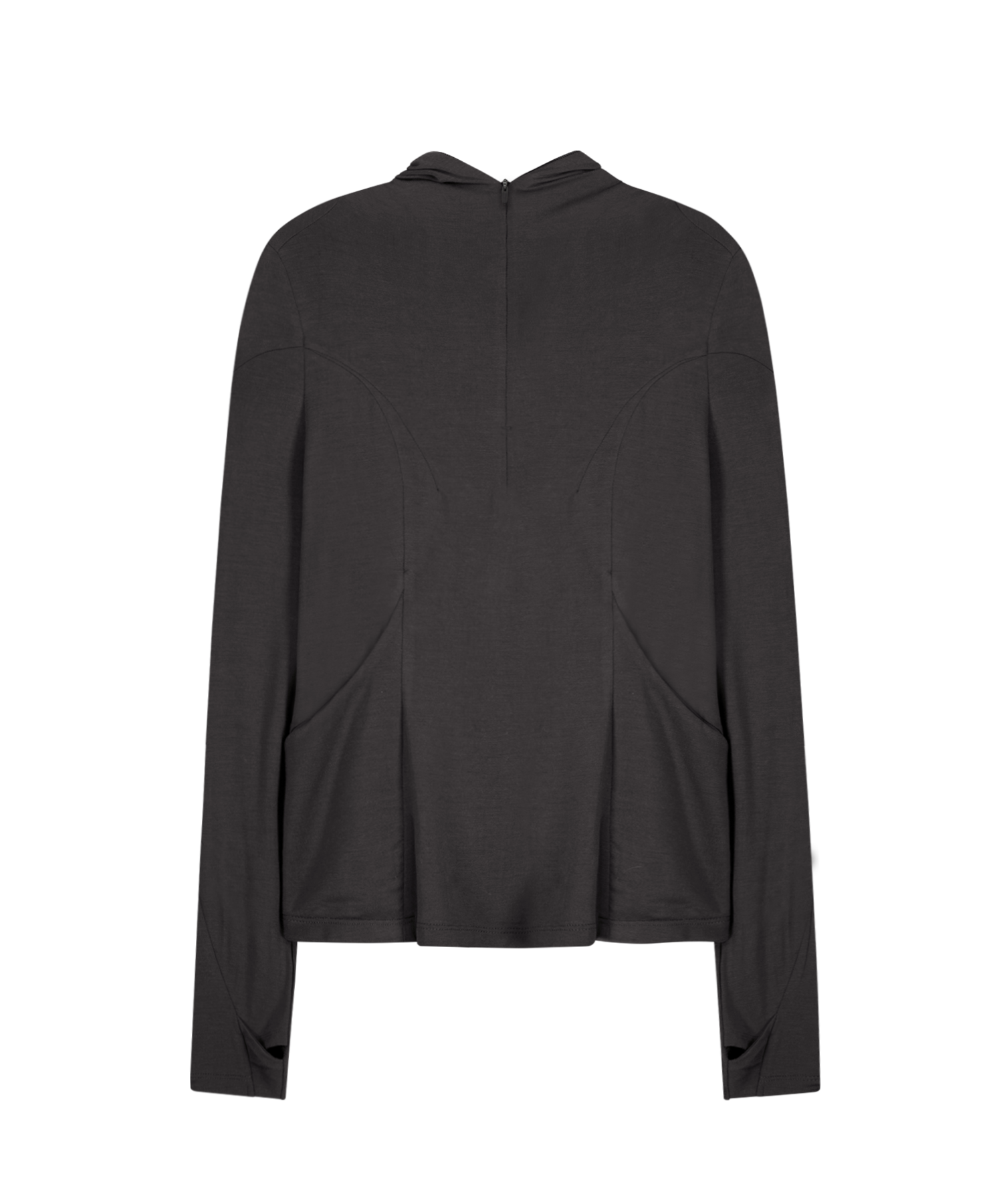 Half Full Zip Hoodie Charcoal – OJOS – London UK | YUGU
