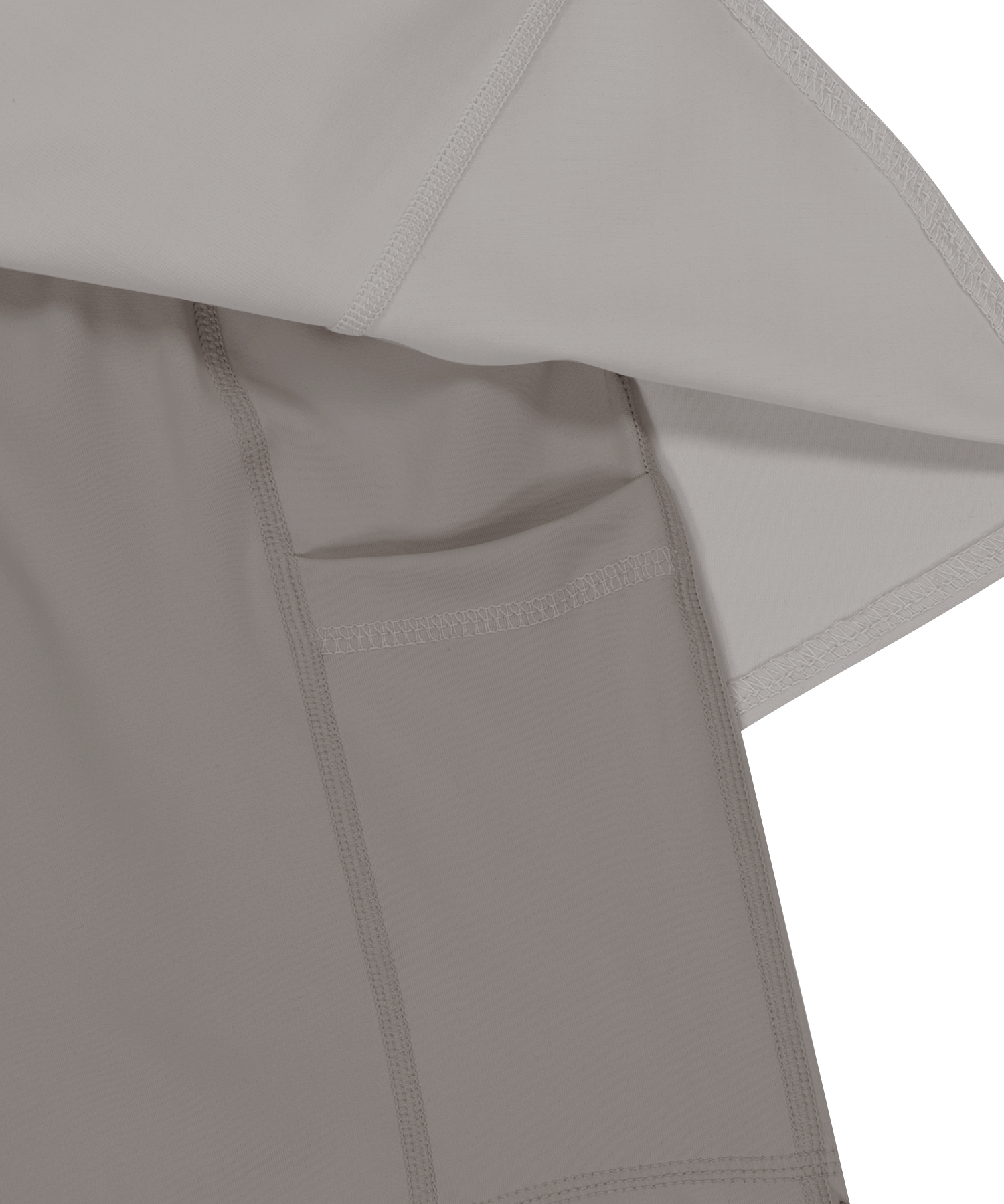 Button Slit Skirt Shorts Warm Grey – OJOS – London UK | YUGU
