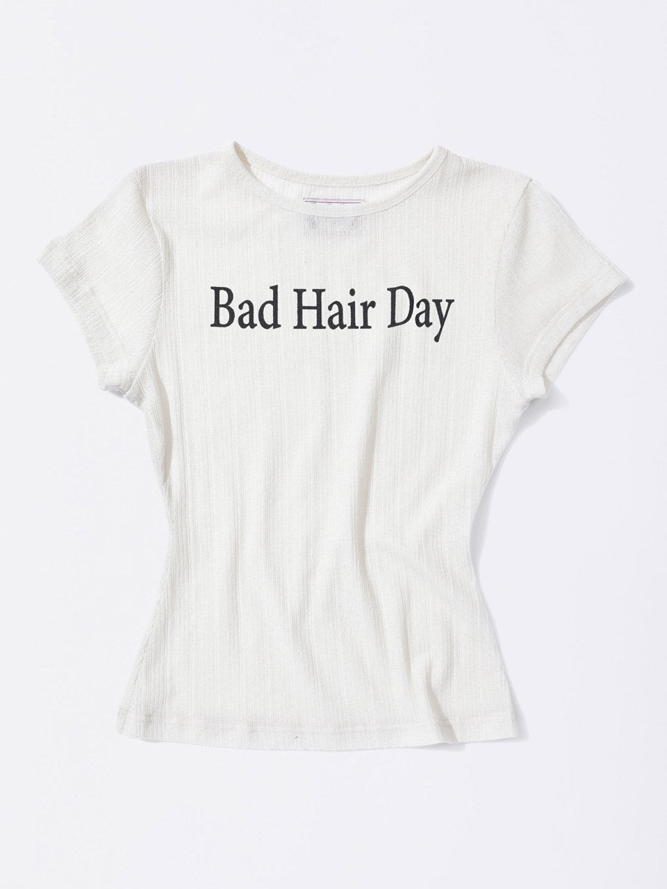 Bad Hair Day Tee White – SCULPTOR – London UK | YUGU