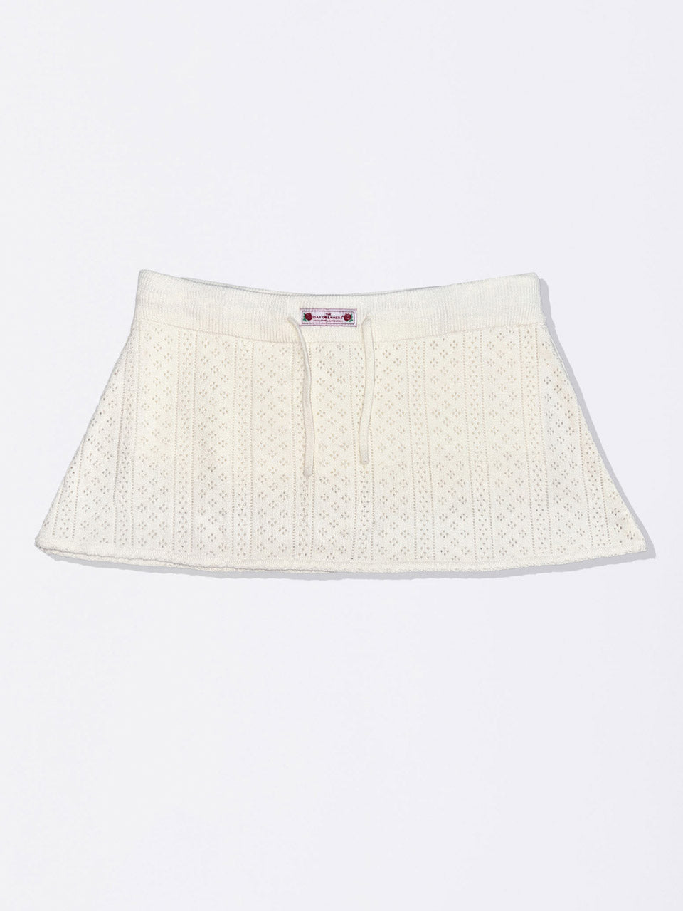 Eyelet Knit Skort Ivory – SCULPTOR – London UK | YUGU