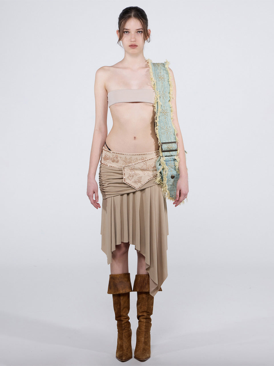 Beaded Jersey Skirt – SCULPTOR – London UK | YUGU