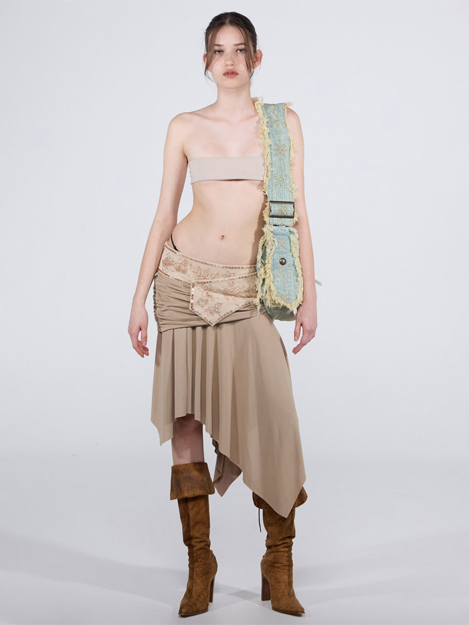 Beaded Jersey Skirt – SCULPTOR – London UK | YUGU