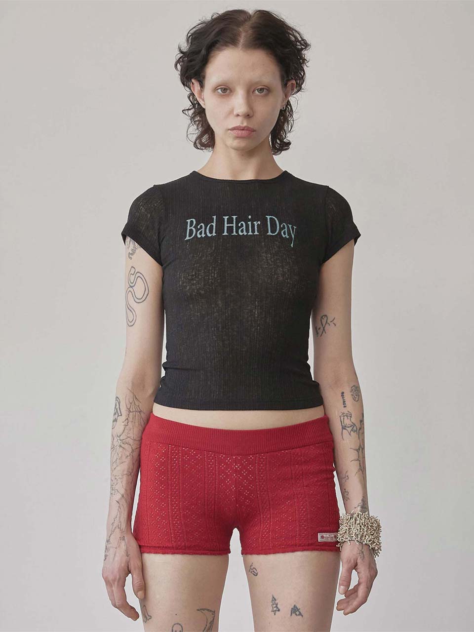 Bad Hair Day Tee Black – SCULPTOR – London UK | YUGU