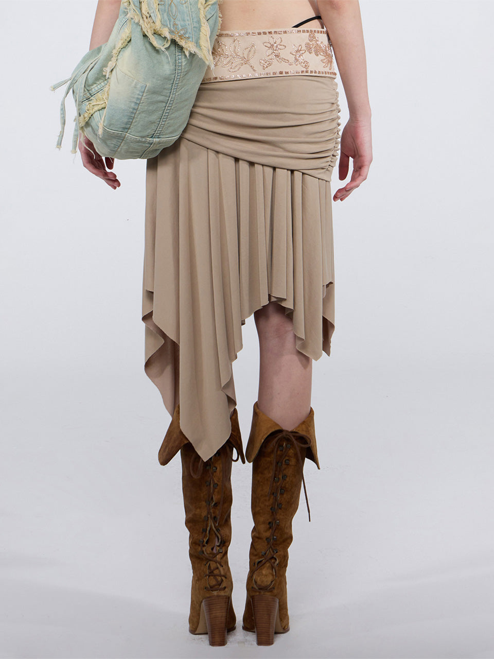 Beaded Jersey Skirt – SCULPTOR – London UK | YUGU