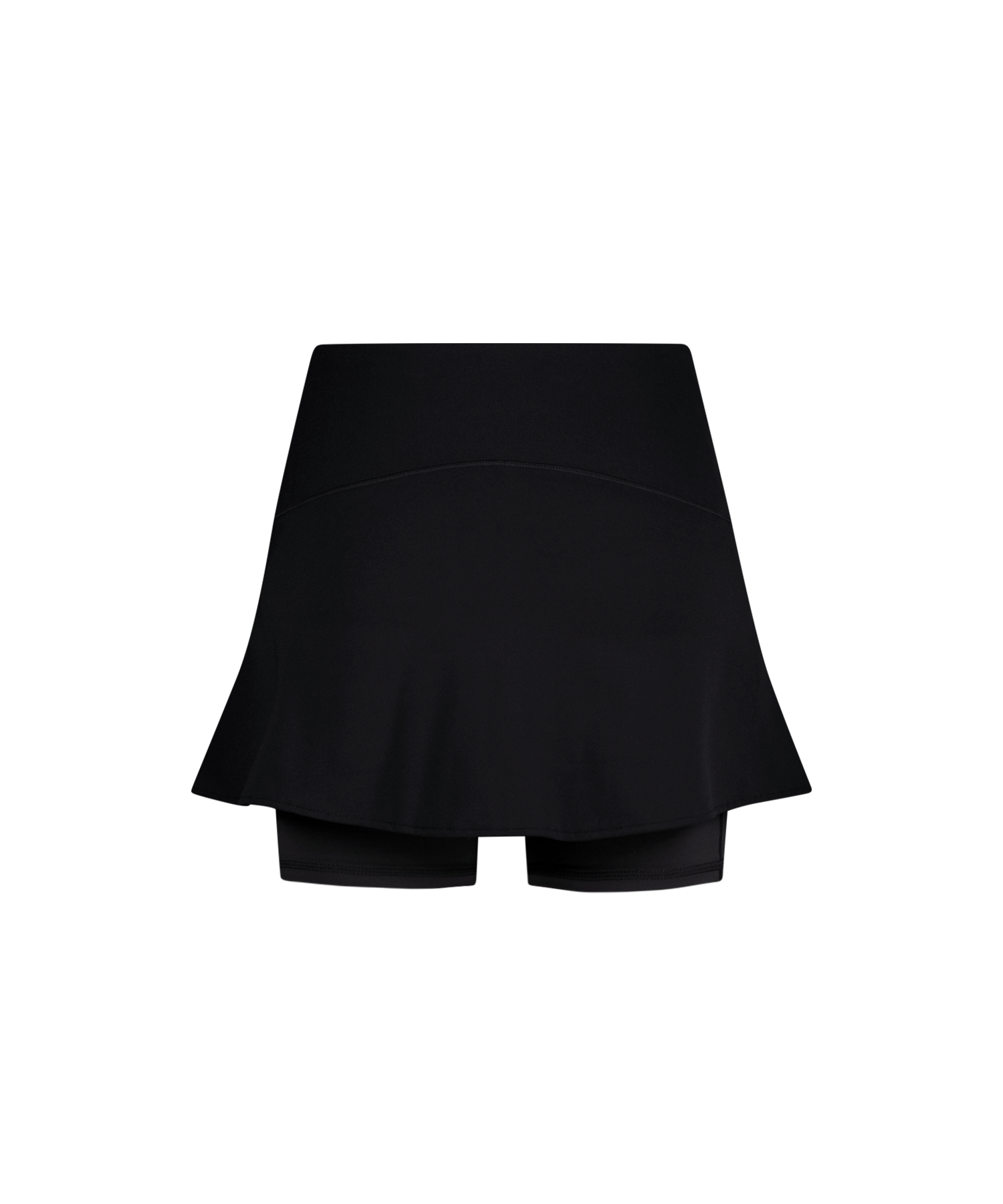 Button Slit Skirt Shorts Black – OJOS – London UK | YUGU