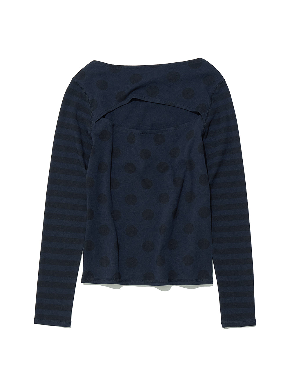 Dot Stripe Long Sleeve Navy – PARTIMENTO WOMEN – London UK | YUGU