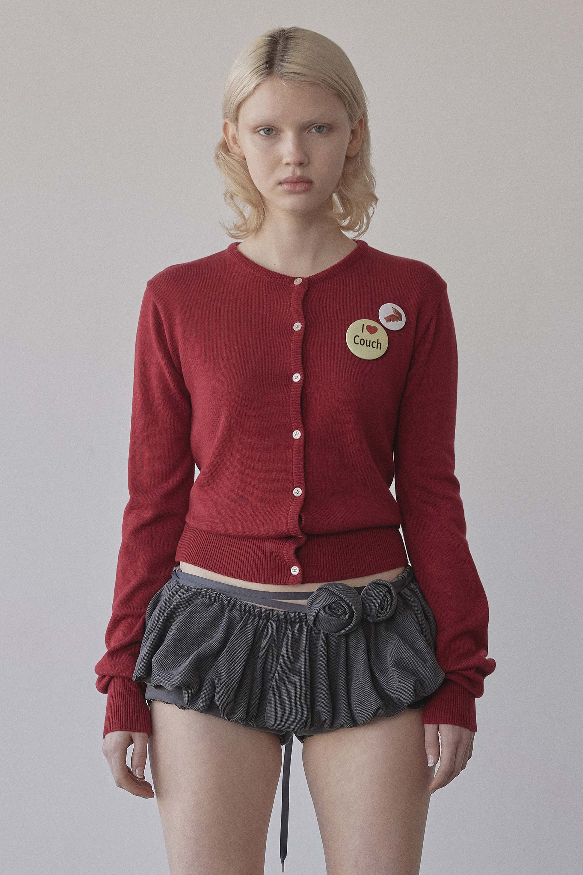My Go To Cardigan Red – SCULPTOR – London UK | YUGU