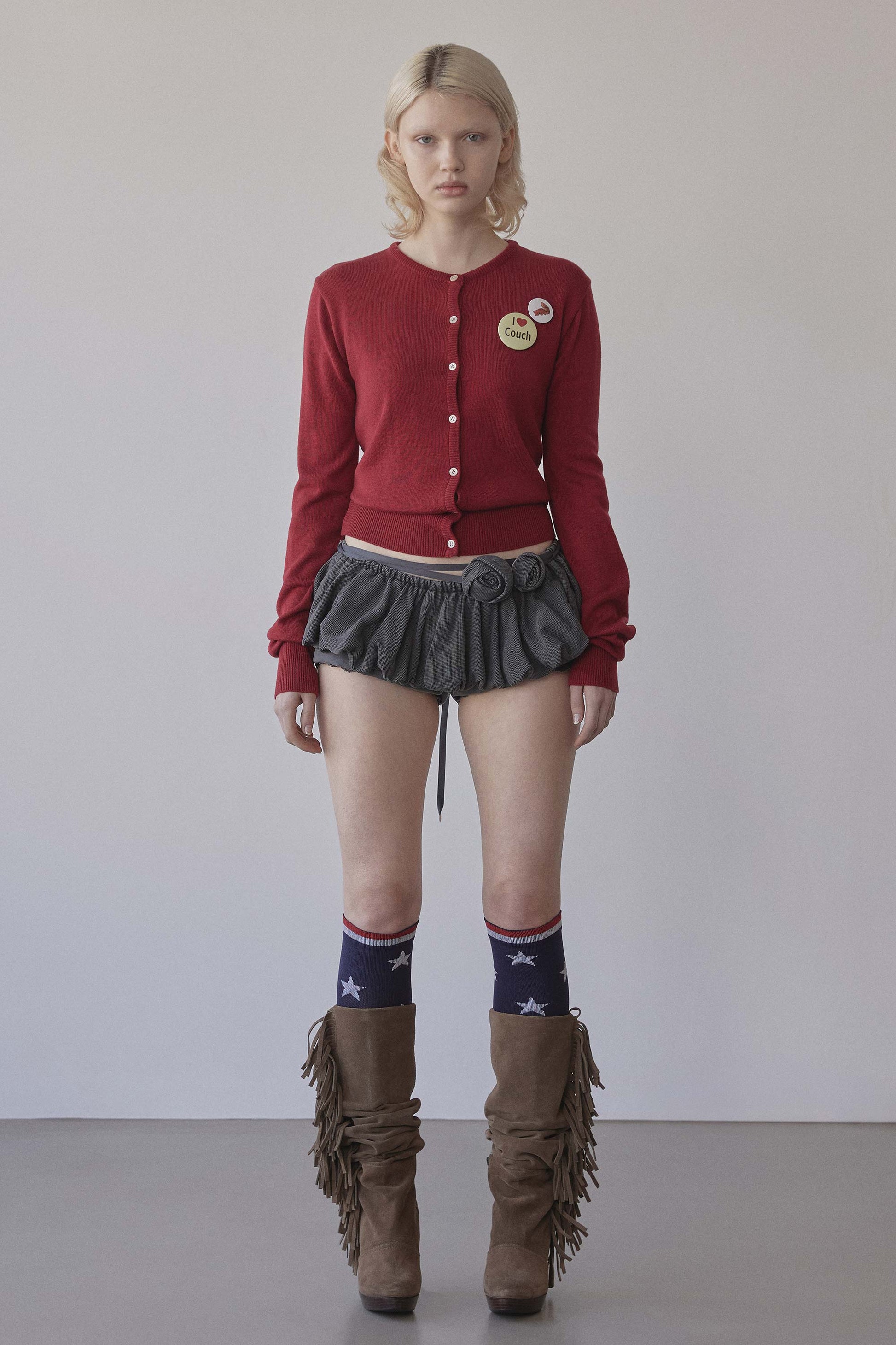My Go To Cardigan Red – SCULPTOR – London UK | YUGU