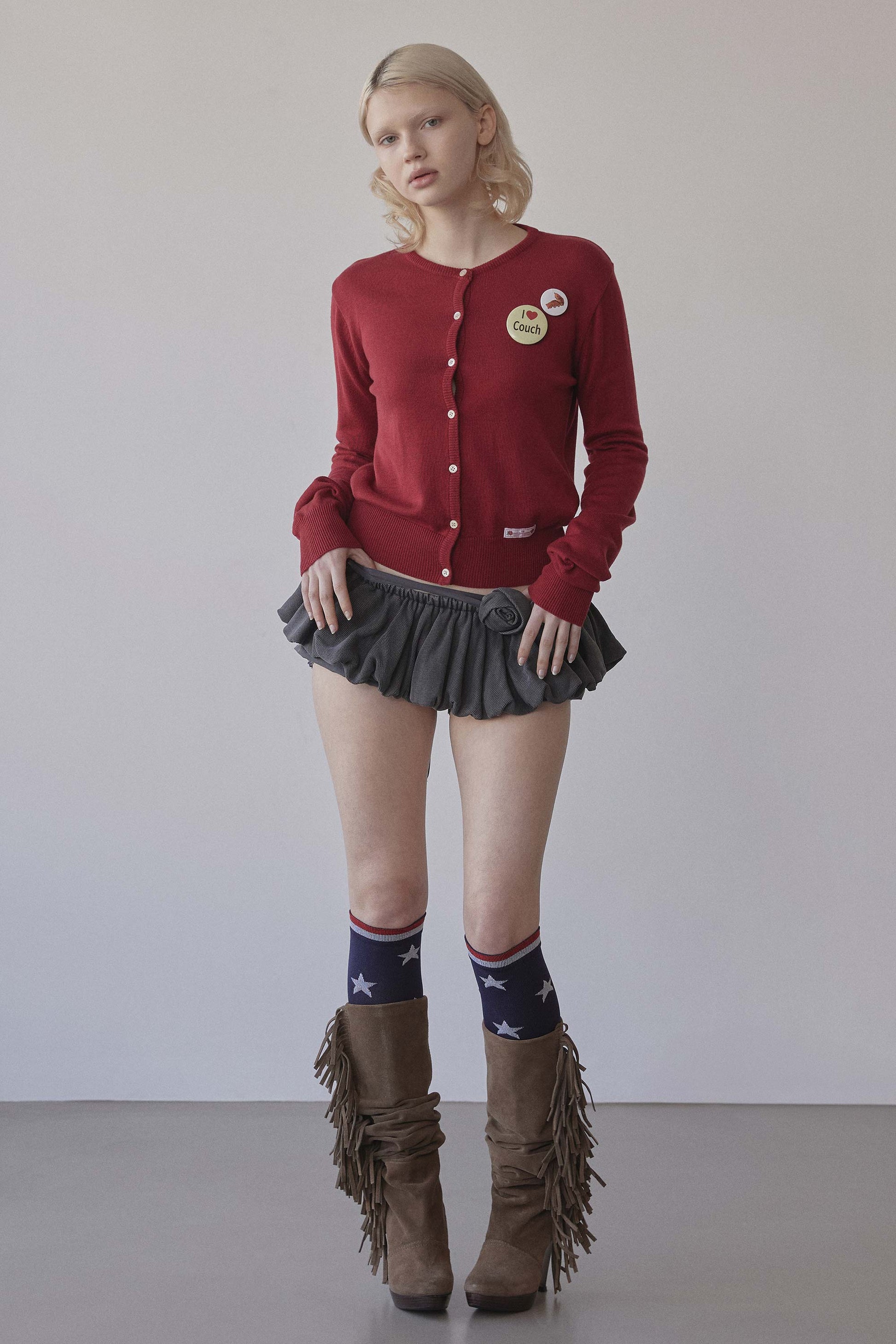 My Go To Cardigan Red – SCULPTOR – London UK | YUGU