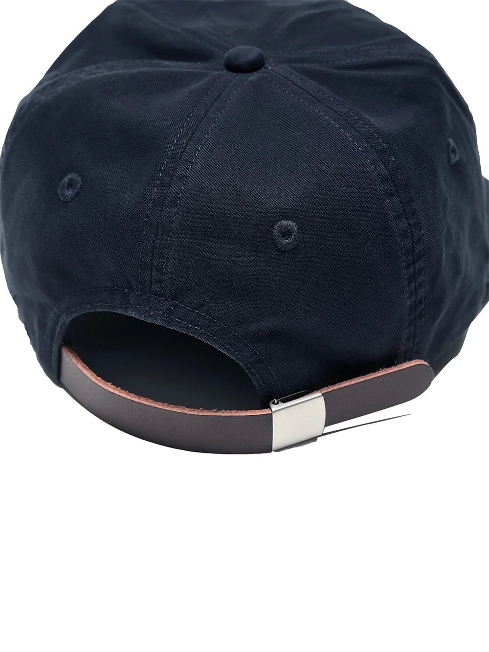 Washed Embroidered Grandad Cap [Navy] – PARTIMENTO WOMEN – London UK | YUGU