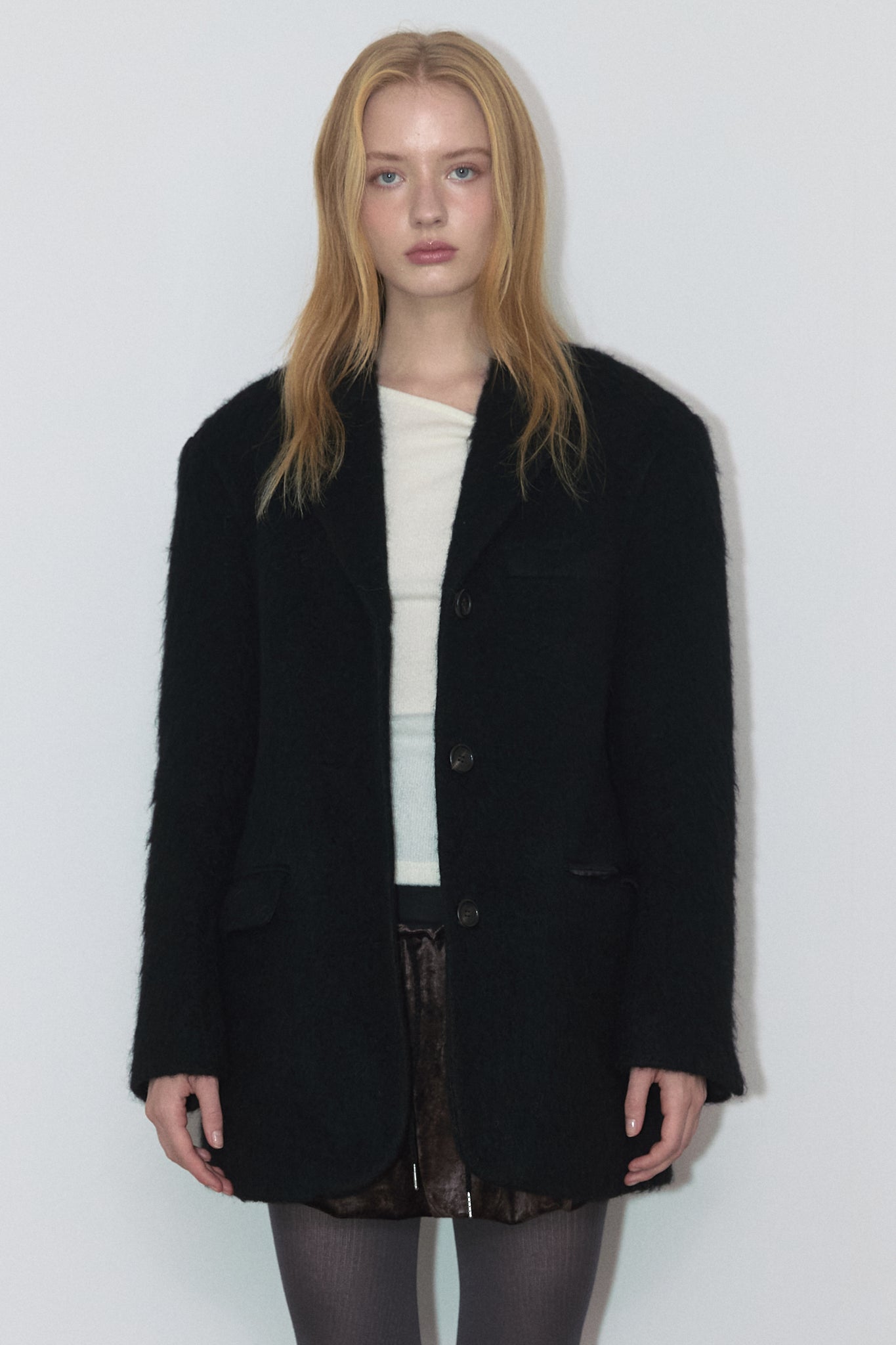 Mohair Wool Jacket Black – ASURA – London UK | YUGU