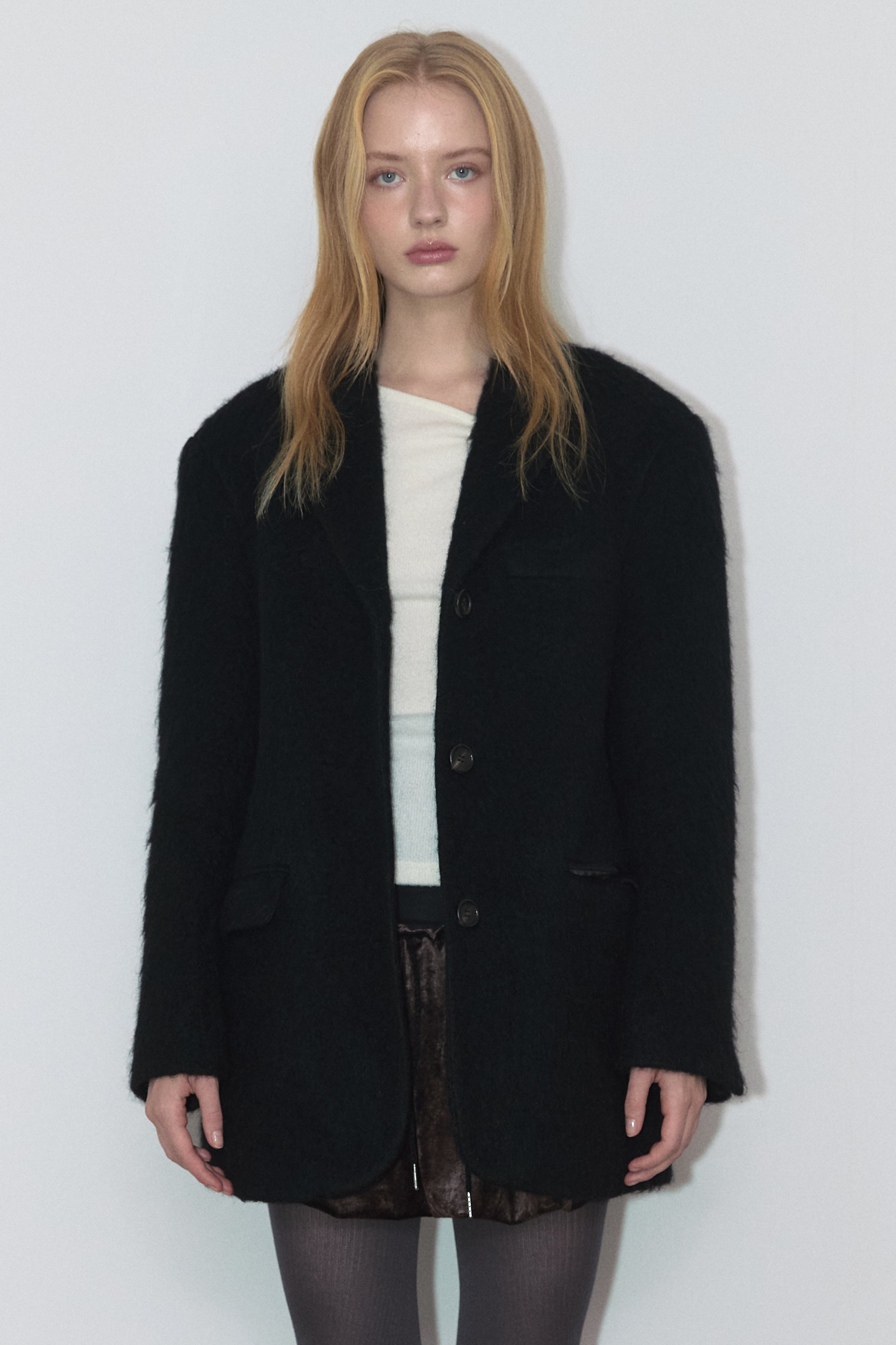 Mohair Wool Jacket Black – ASURA – London UK | YUGU