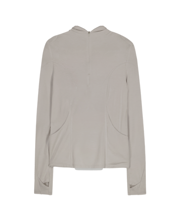 Half Full Zip Hoodie Beige – OJOS – London UK | YUGU