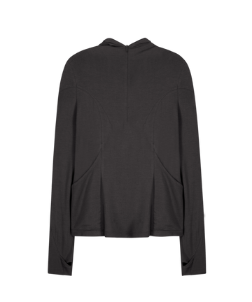 Half Full Zip Hoodie Charcoal – OJOS – London UK | YUGU