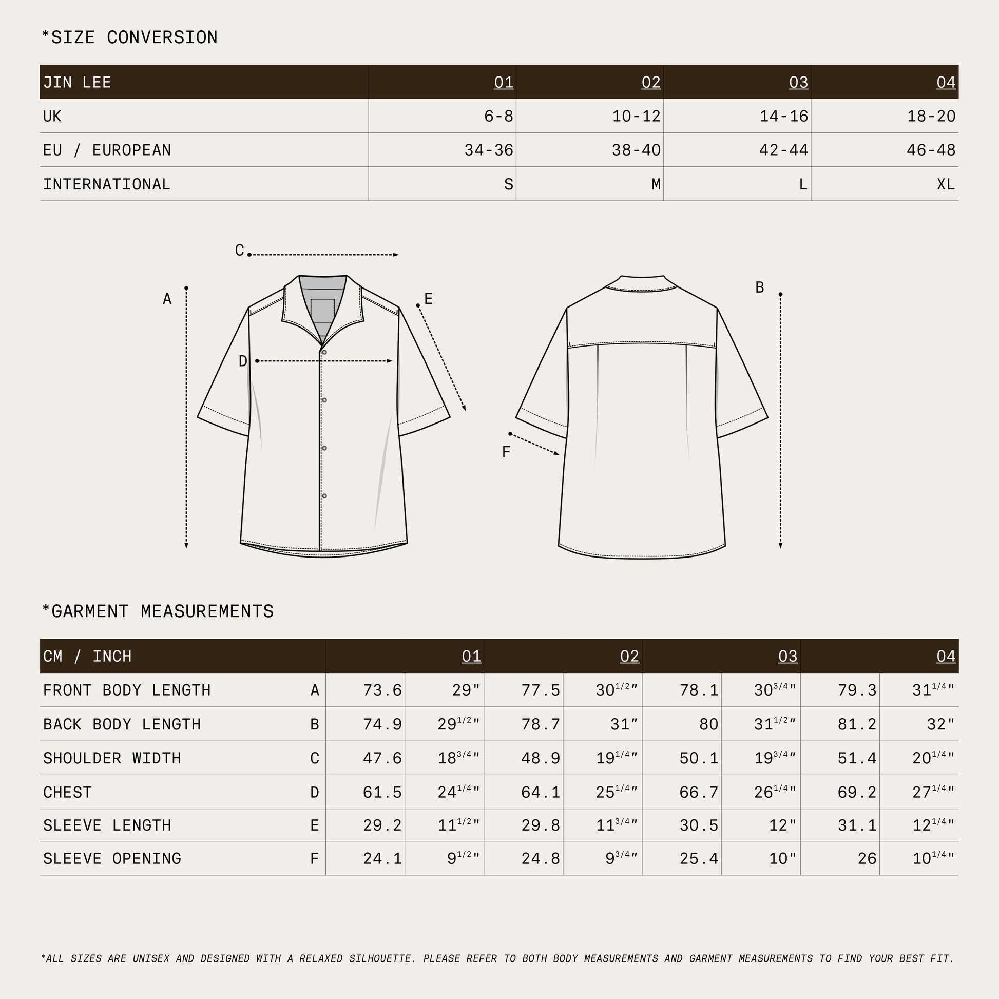 Resort Shirt Sand Sage – JIN LEE – London UK | YUGU