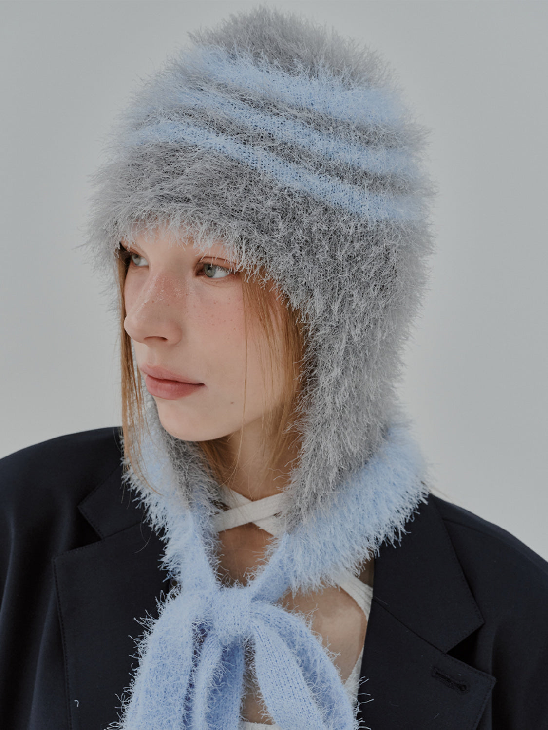 Knit Bonnet Gray – ATELIER PARK – London UK | YUGU