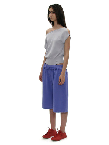 Slit Off-Shoulder Knit Top Light Grey – PARTIMENTO WOMEN – London UK | YUGU