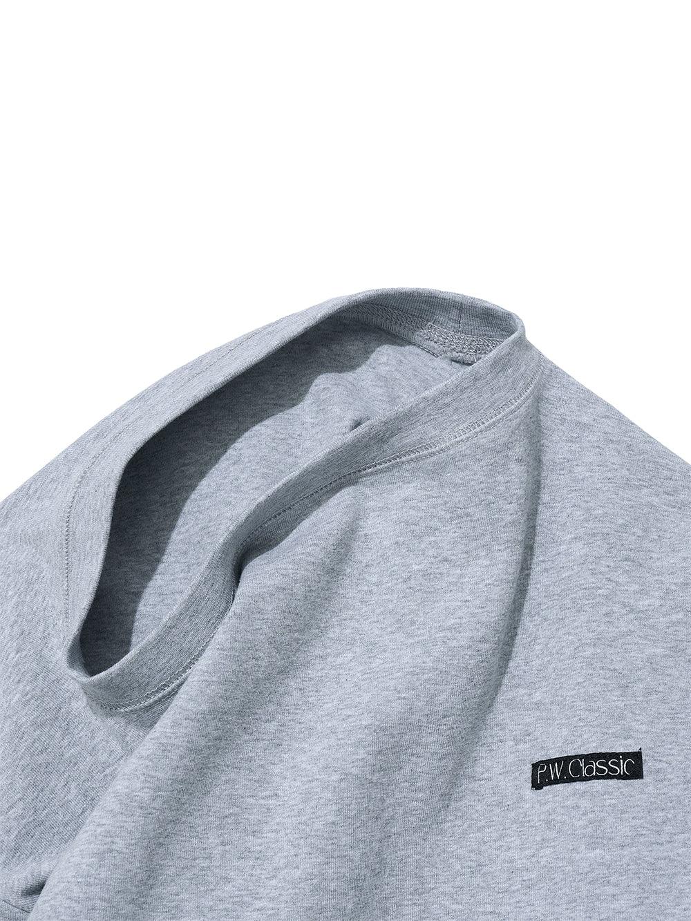 Twist 3/4 Sleeve Top [Light Grey] – PARTIMENTO WOMEN – London UK | YUGU