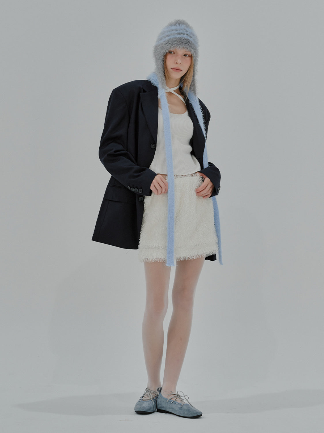 Knit Bonnet Gray – ATELIER PARK – London UK | YUGU