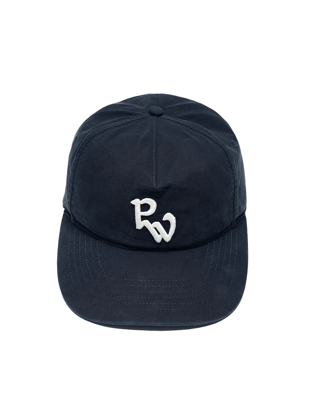 Washed Embroidered Grandad Cap [Navy] – PARTIMENTO WOMEN – London UK | YUGU