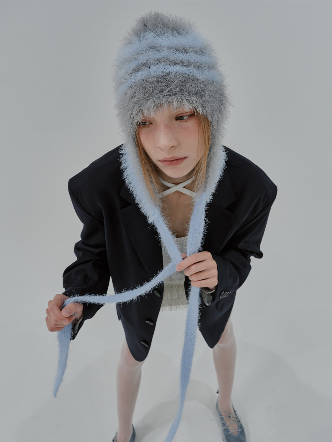 Knit Bonnet Gray – ATELIER PARK – London UK | YUGU
