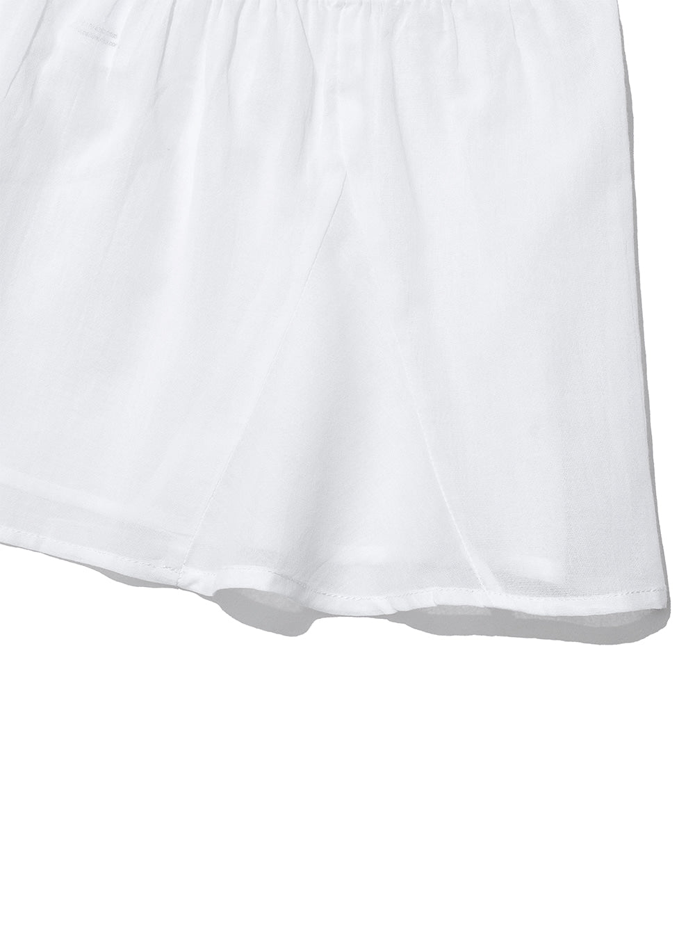 PWC Cotton Lace Trim Gored Mini Skirt White – PARTIMENTO WOMEN – London UK | YUGU