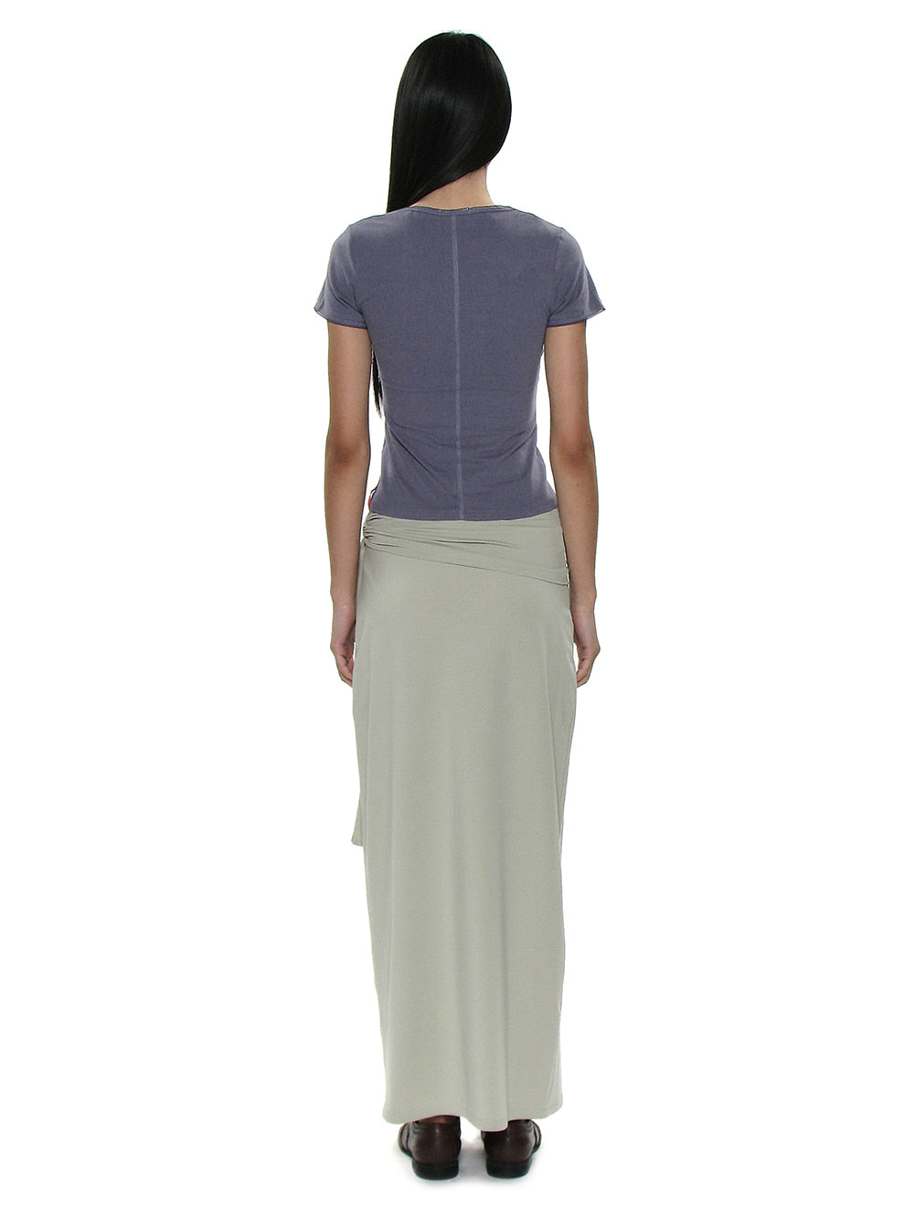 PWC Wrap Boat Neck Lace Trim Tee Purple Blue – PARTIMENTO WOMEN – London UK | YUGU