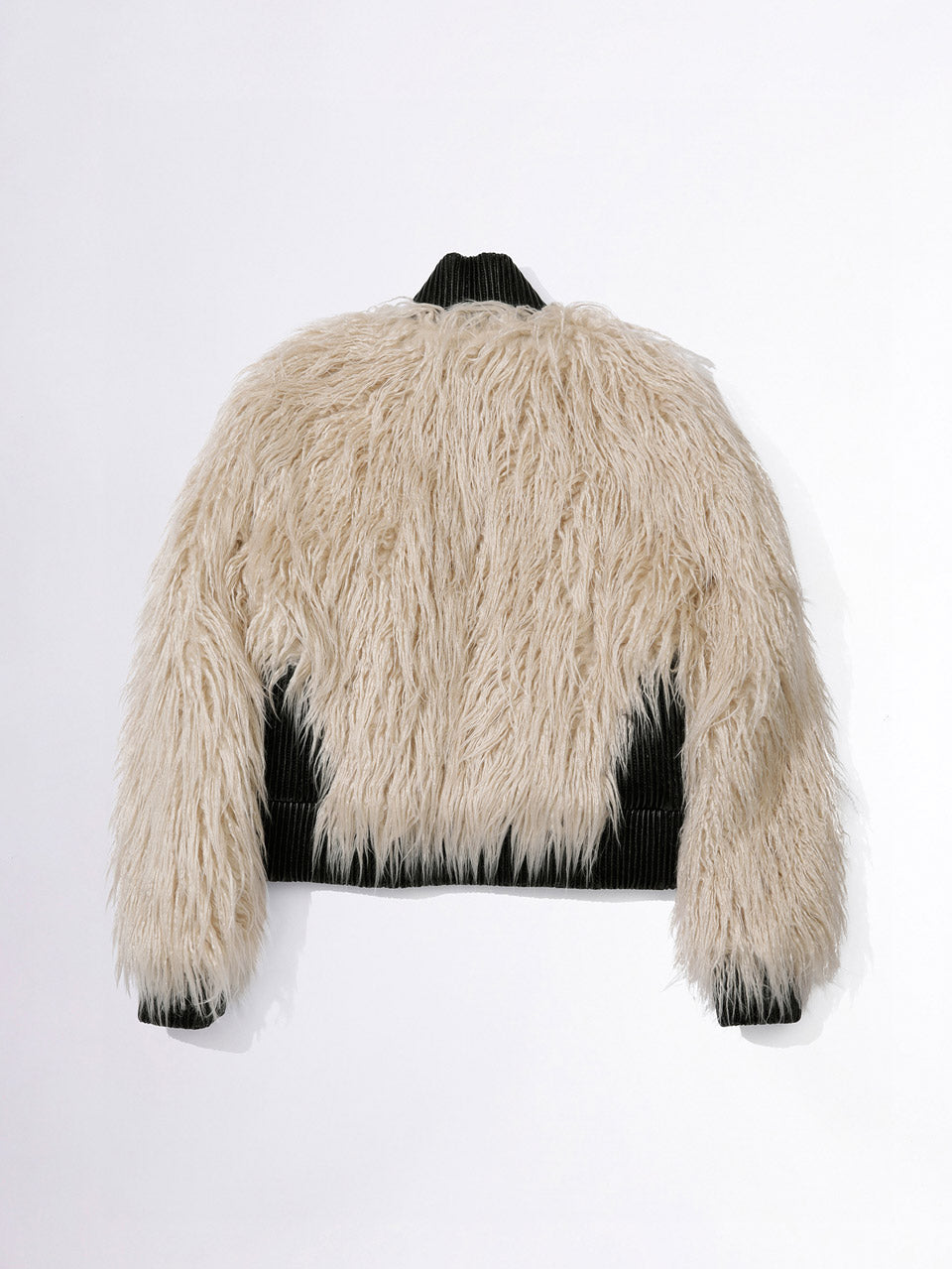 Faux Mongolian Shearling Jacket – SCULPTOR – London UK | YUGU