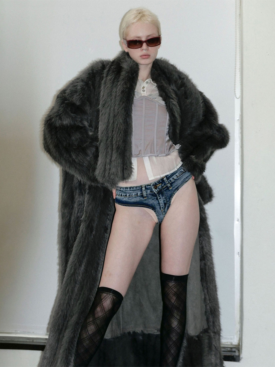 Reversible Faux Mouton Coat – SCULPTOR – London UK | YUGU