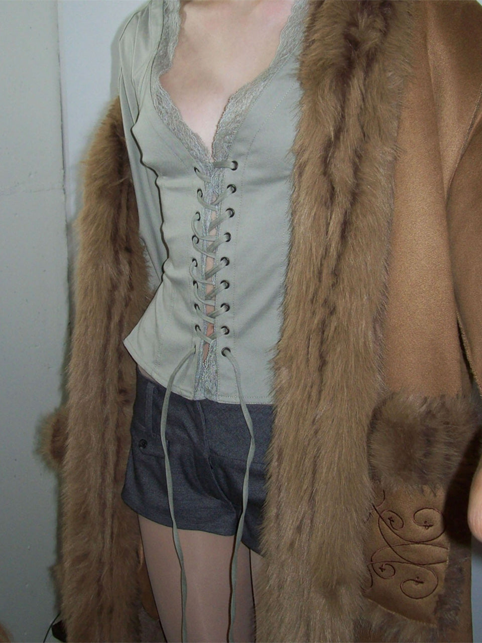 Reversible Faux Mouton Coat – SCULPTOR – London UK | YUGU