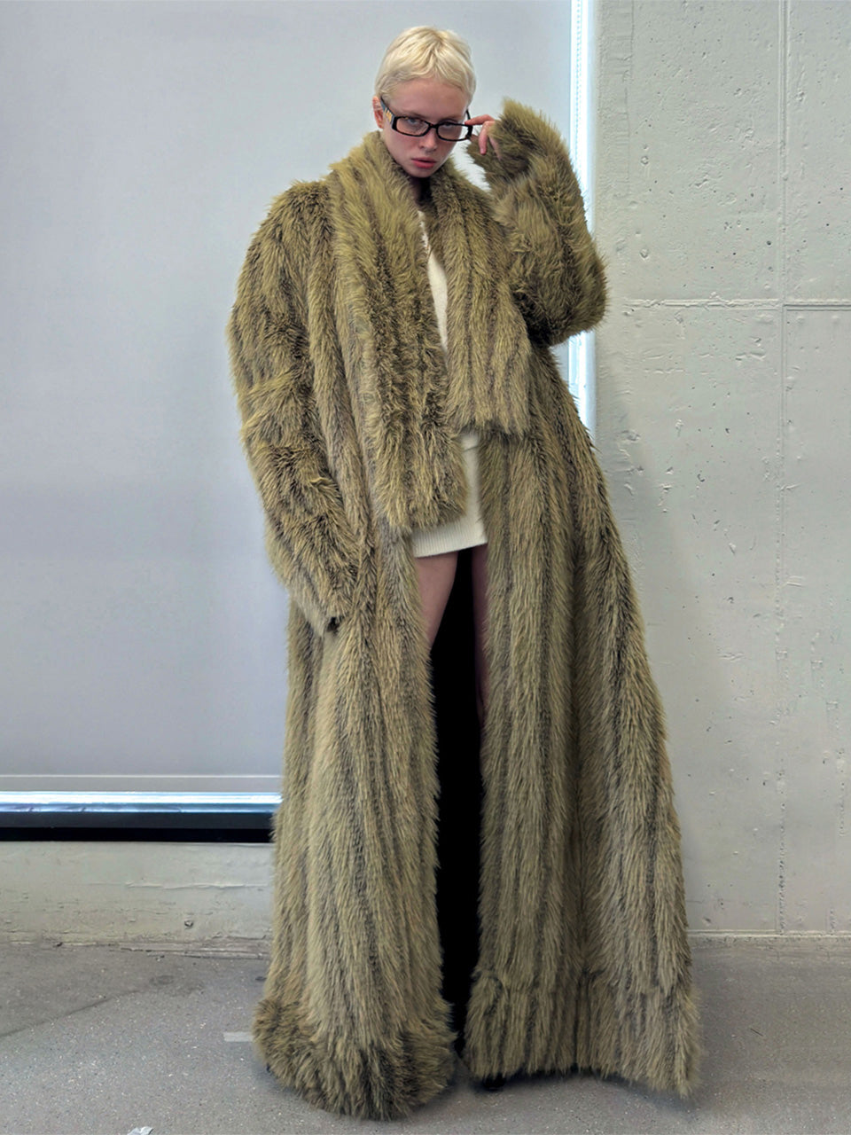 Reversible Faux Mouton Coat – SCULPTOR – London UK | YUGU