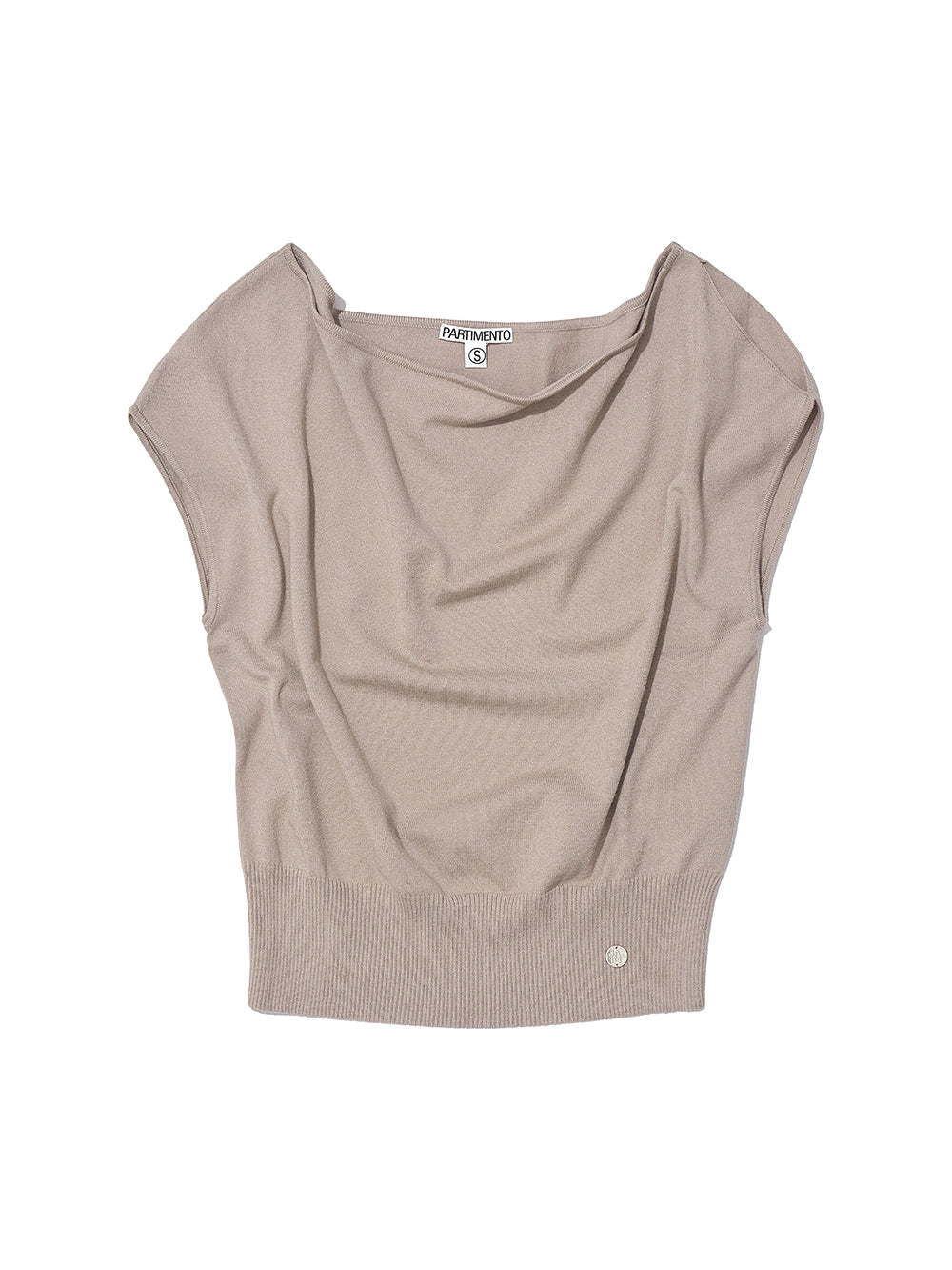 Slit Off-Shoulder Knit Top Dusty Beige – PARTIMENTO WOMEN – London UK | YUGU