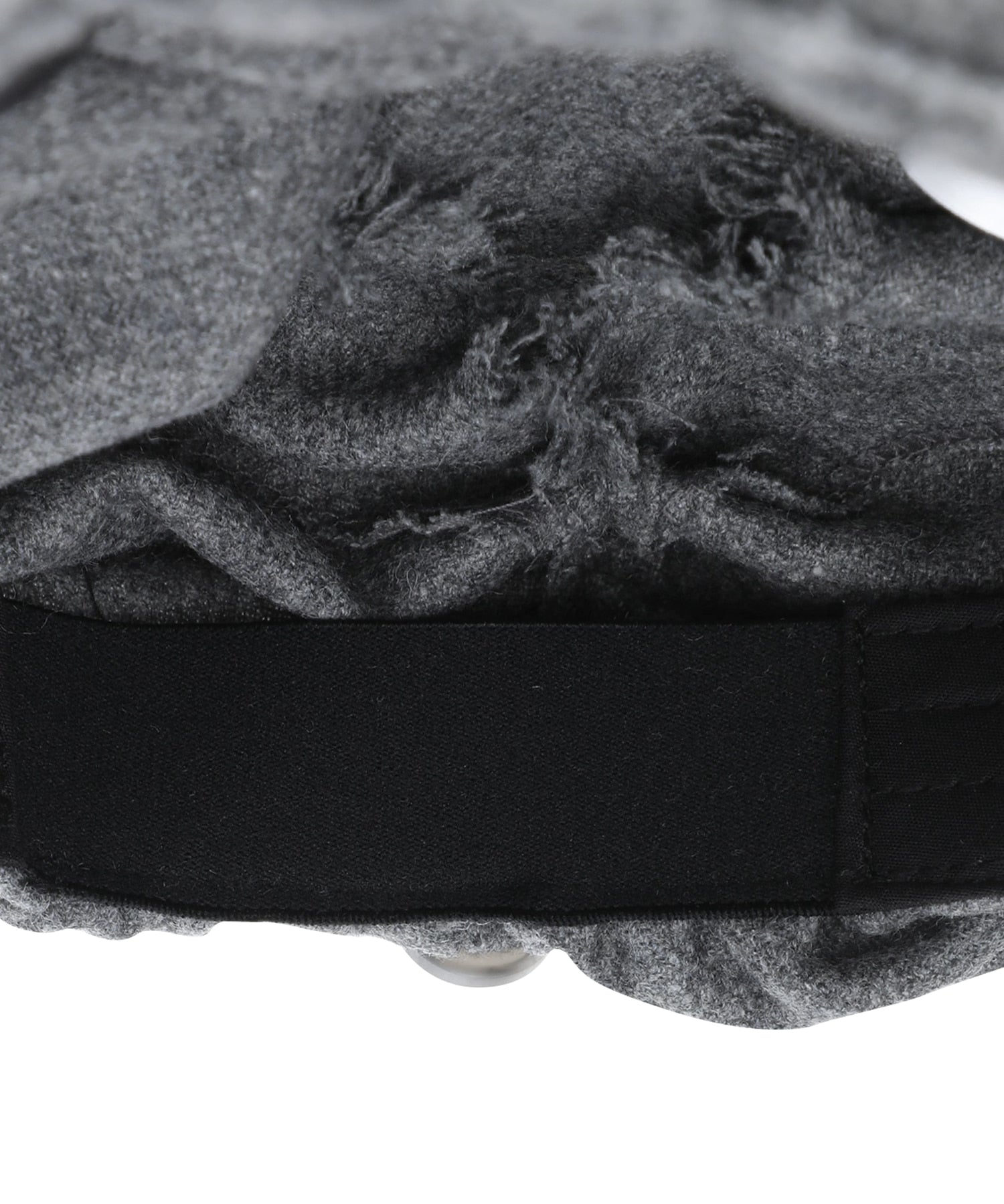 Scarf Veil Wool Cap Gray – OJOS – London UK | YUGU