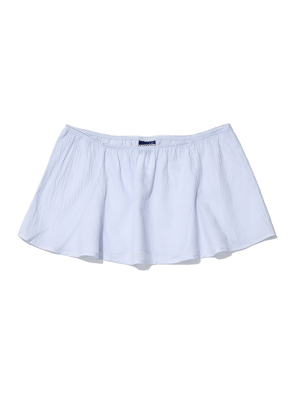 PWC Cotton Lace Trim Gored Mini Skirt Sky – PARTIMENTO WOMEN – London UK | YUGU