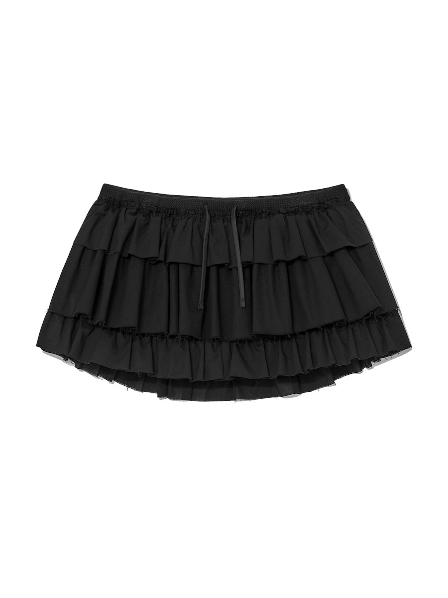 Girlfriend Ruffle Mini Skirt – GLOWNY – London UK | YUGU