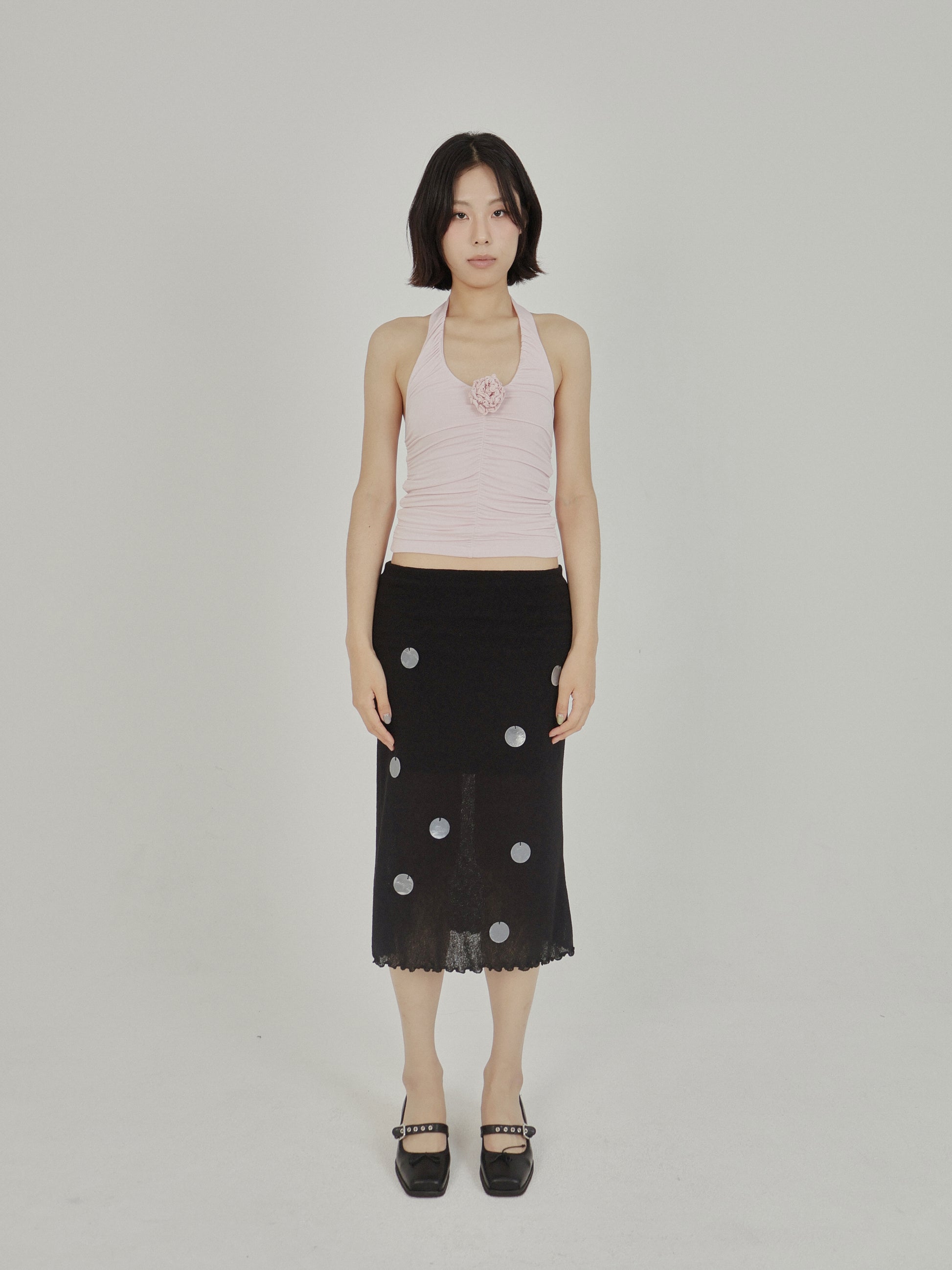 Circle Knit Skirt Black – ASURA – London UK | YUGU