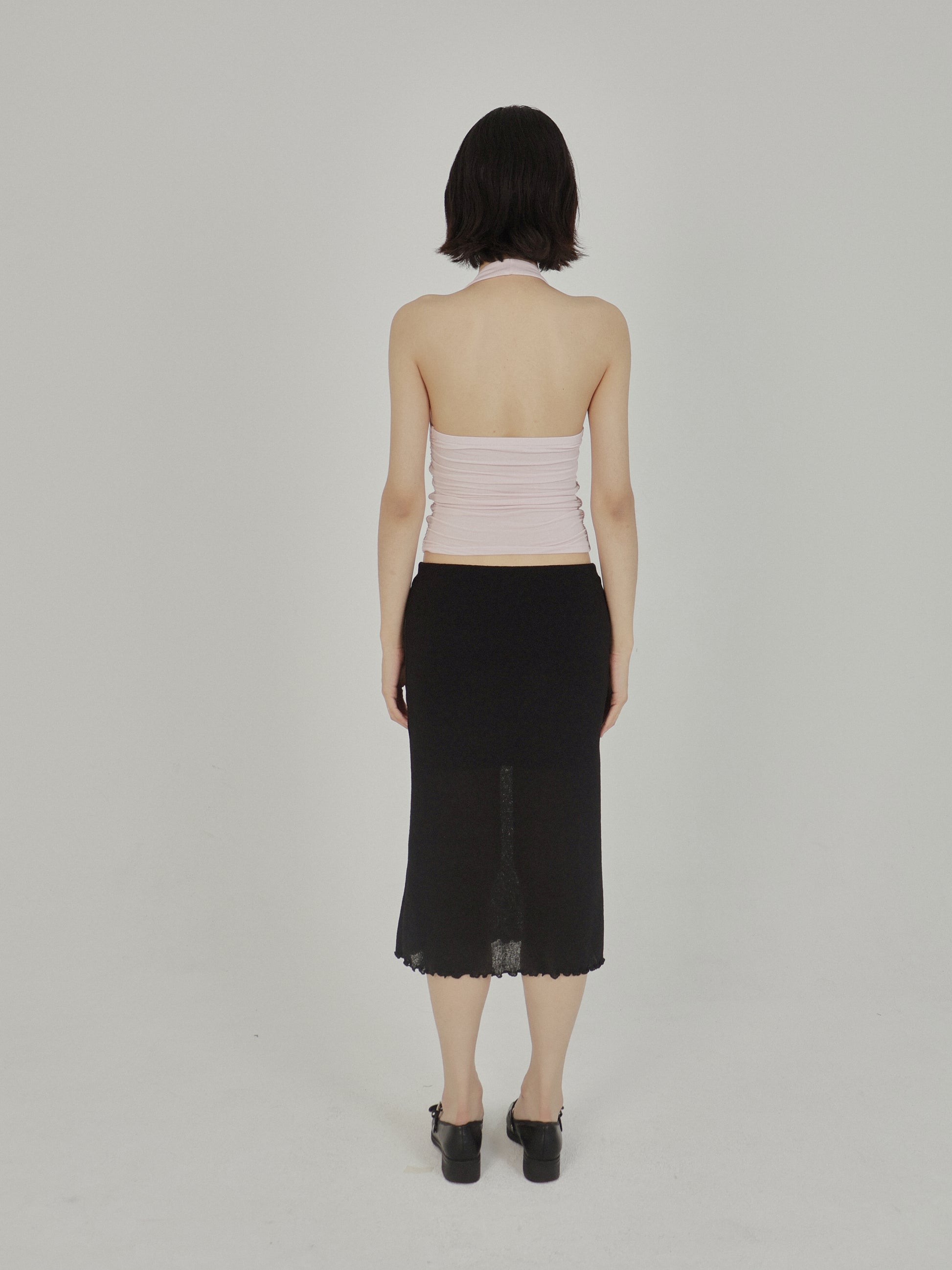 Circle Knit Skirt Black – ASURA – London UK | YUGU