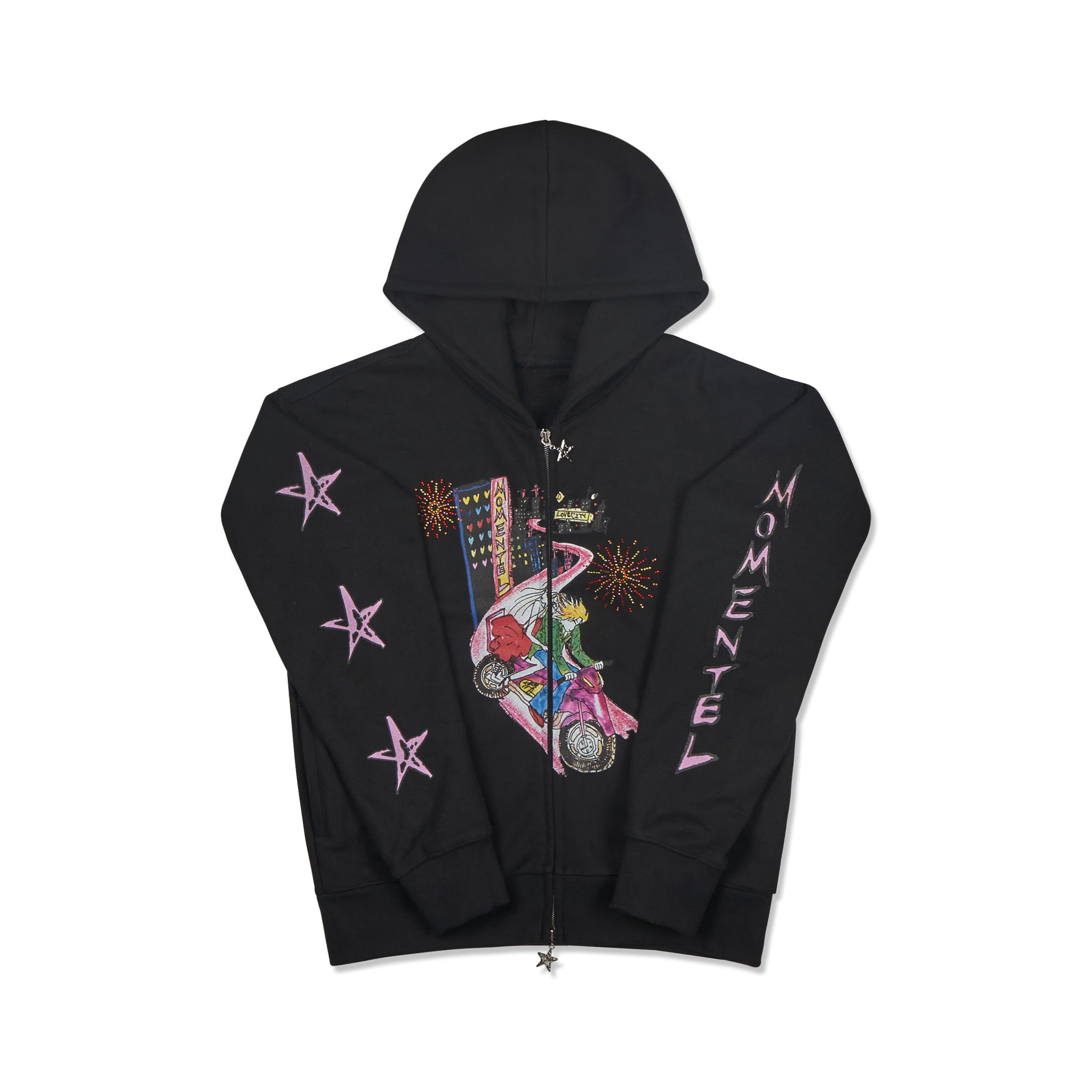 Love City Drive Hood Black – MOMENTEL – London UK | YUGU