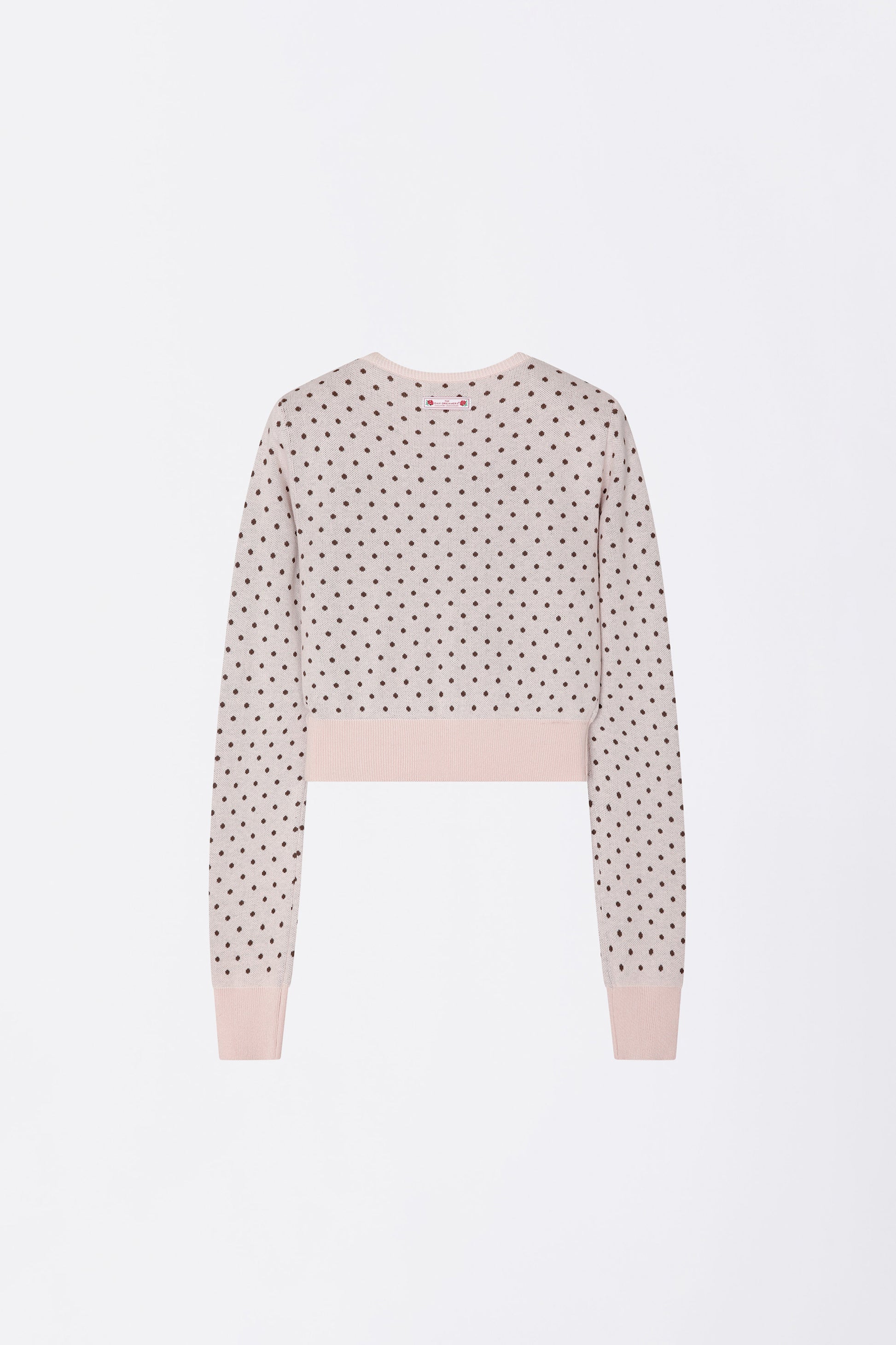Polka Dot Cardigan Baby Pink – SCULPTOR – London UK | YUGU