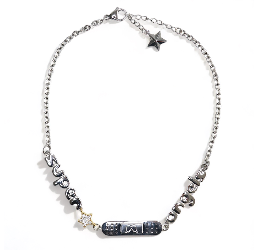 Super Angels Bandage Necklace – MOMENTEL – London UK | YUGU
