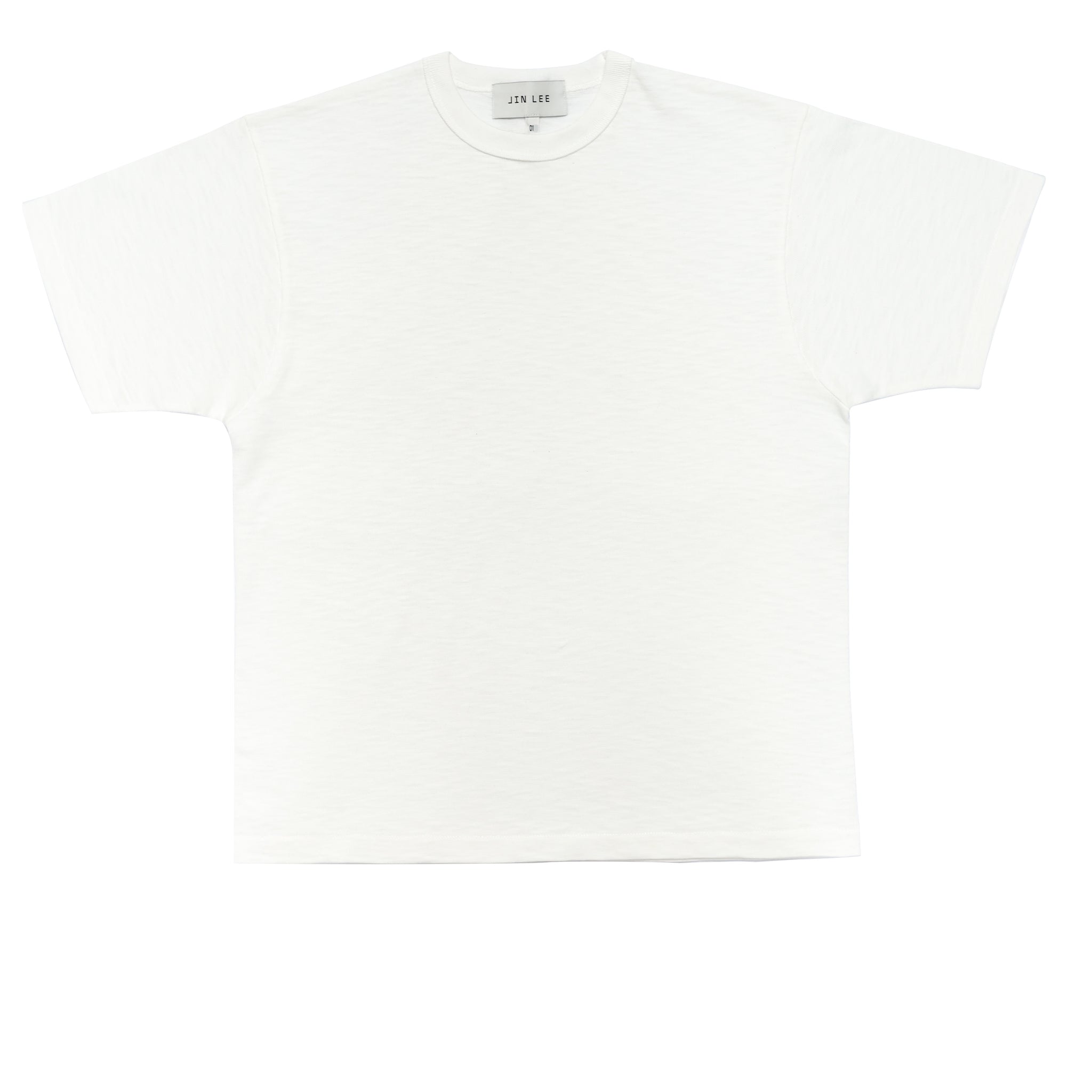 Cotton Slub T-Shirt White – JIN LEE – London UK | YUGU