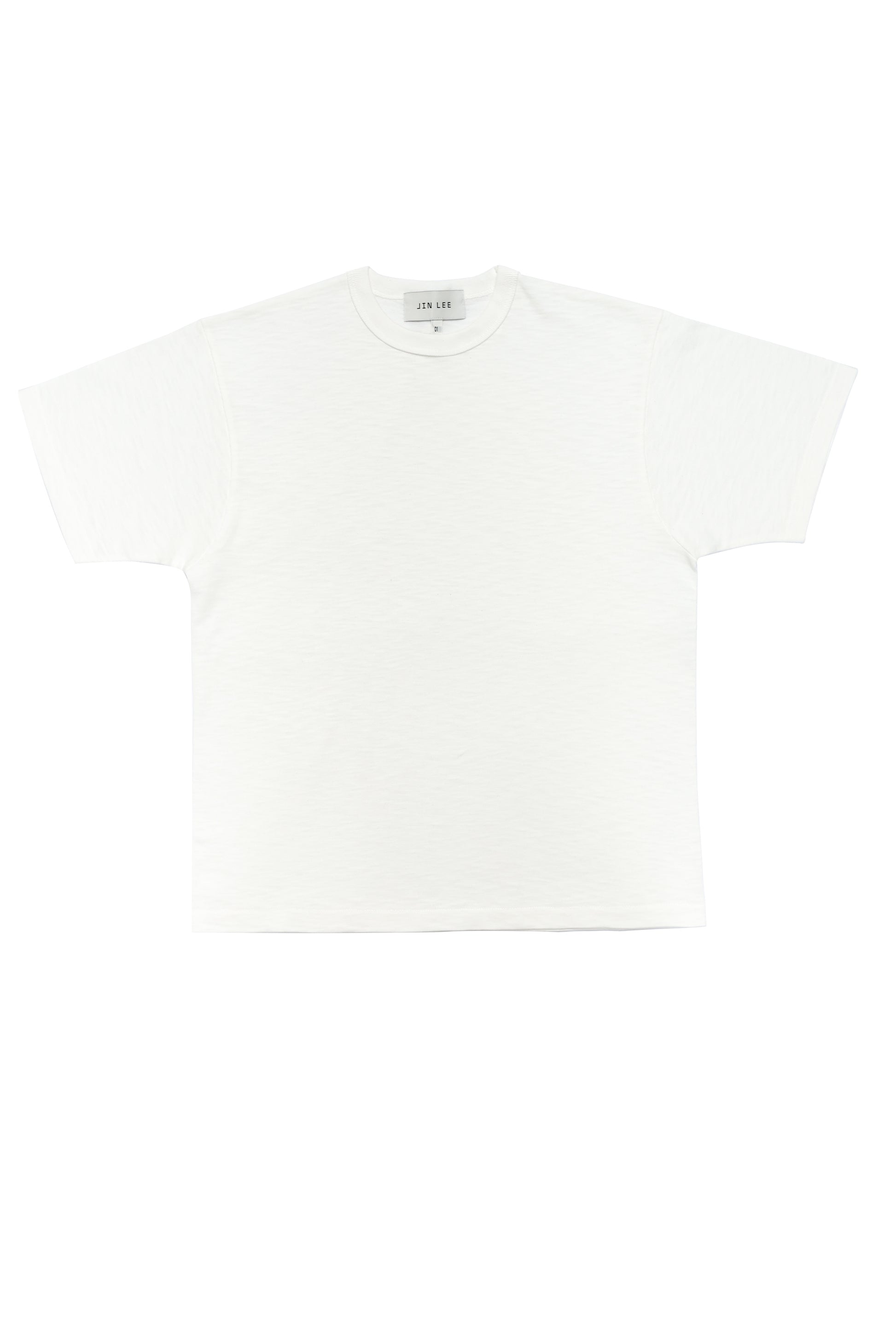 Cotton Slub T-Shirt White – JIN LEE – London UK | YUGU