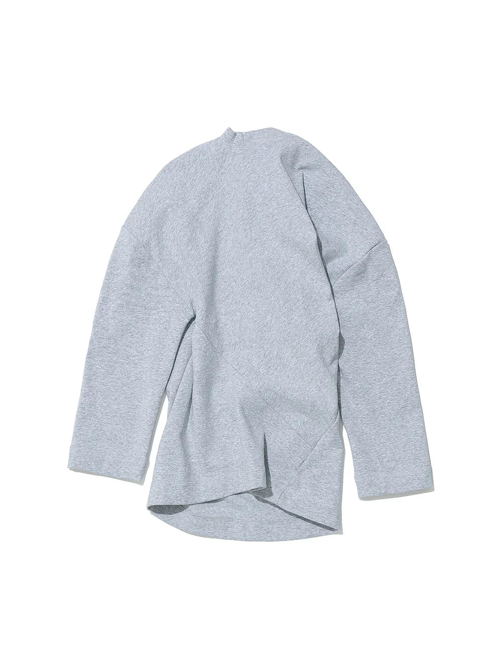 Twist 3/4 Sleeve Top [Light Grey] – PARTIMENTO WOMEN – London UK | YUGU