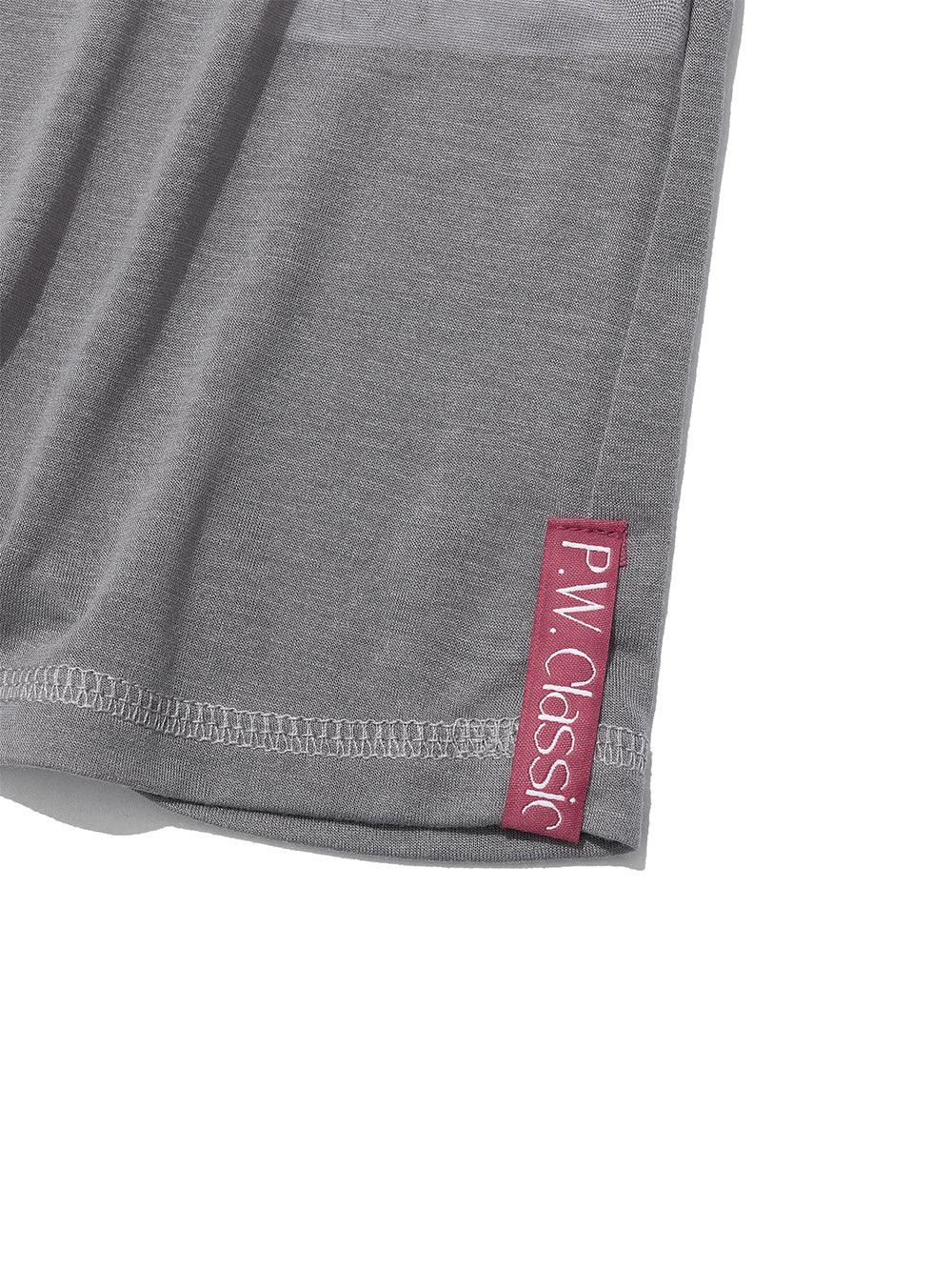 Sheer Raglan 3/4 Sleeve Top [Grey] – PARTIMENTO WOMEN – London UK | YUGU