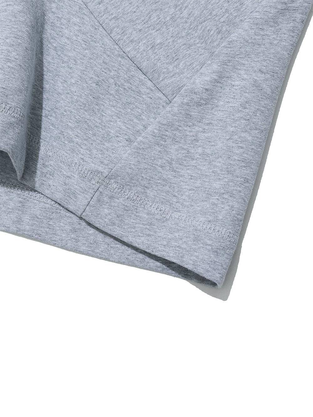 Twist 3/4 Sleeve Top [Light Grey] – PARTIMENTO WOMEN – London UK | YUGU