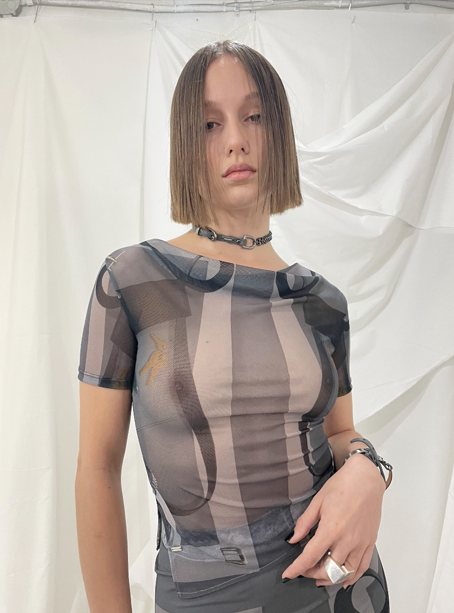Leather Belt Choker – MEG KIM – London UK | YUGU