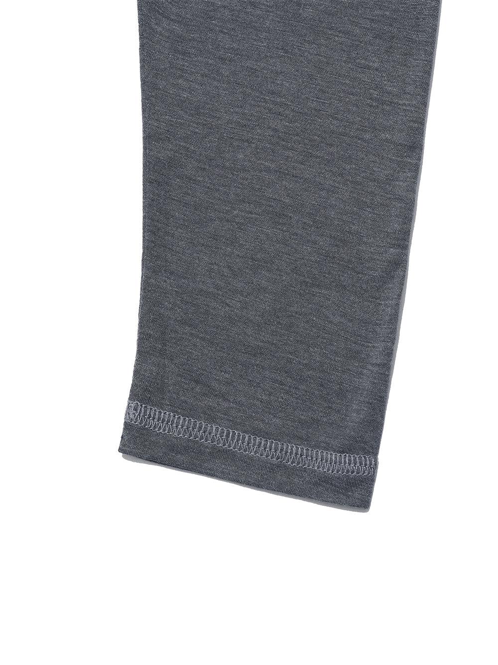 Sheer Raglan 3/4 Sleeve Top [Charcoal Melange] – PARTIMENTO WOMEN – London UK | YUGU