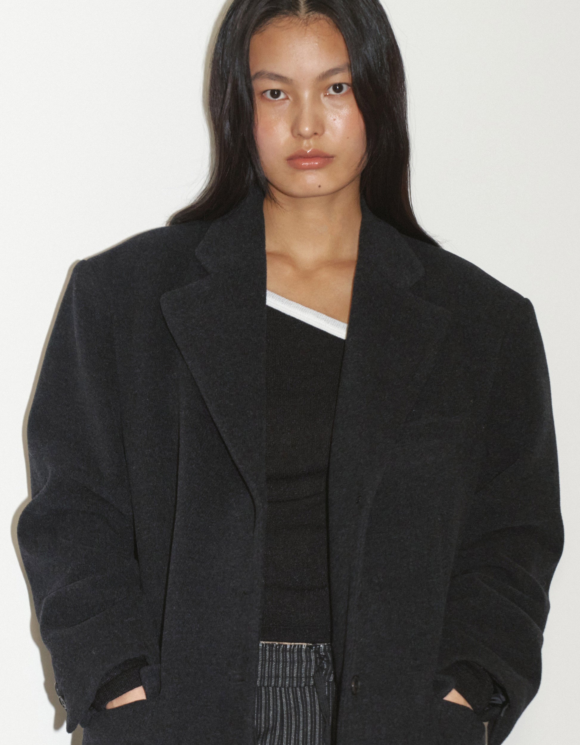 Wool Half Coat – POLYSOOEM – London UK | YUGU